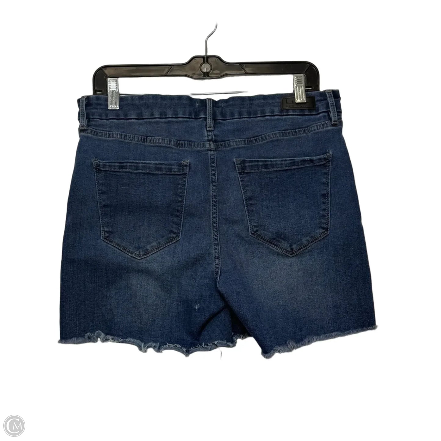 Shorts By Nicole Miller In Blue Denim, Size: 10