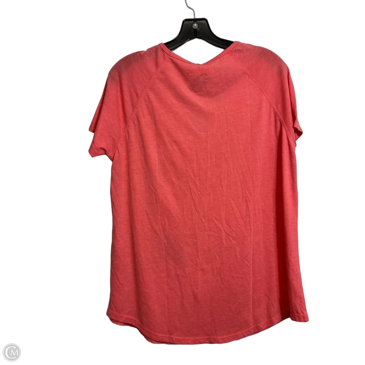 Top Short Sleeve By Clothes Mentor In Orange, Size: M