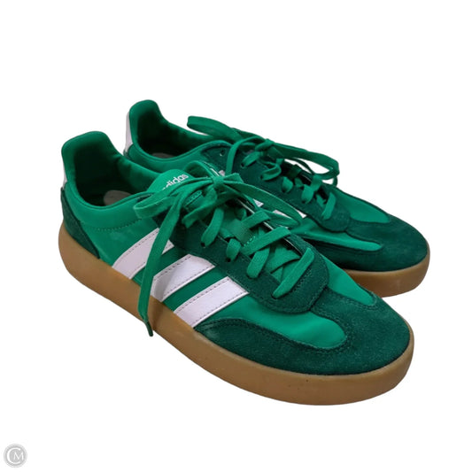 Shoes Sneakers By Adidas In Green, Size: 8