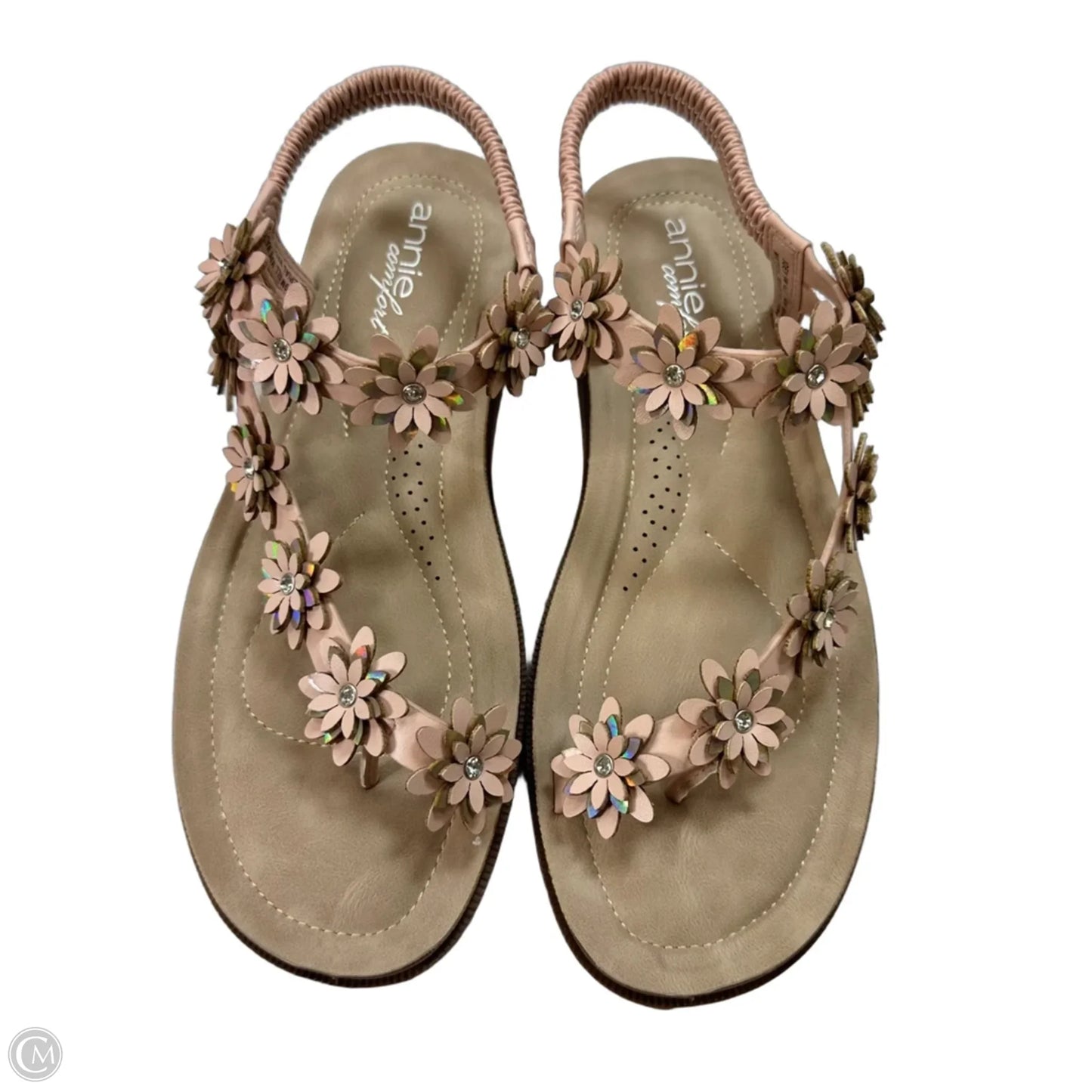 Sandals Flats By Annie In Pink, Size: 9