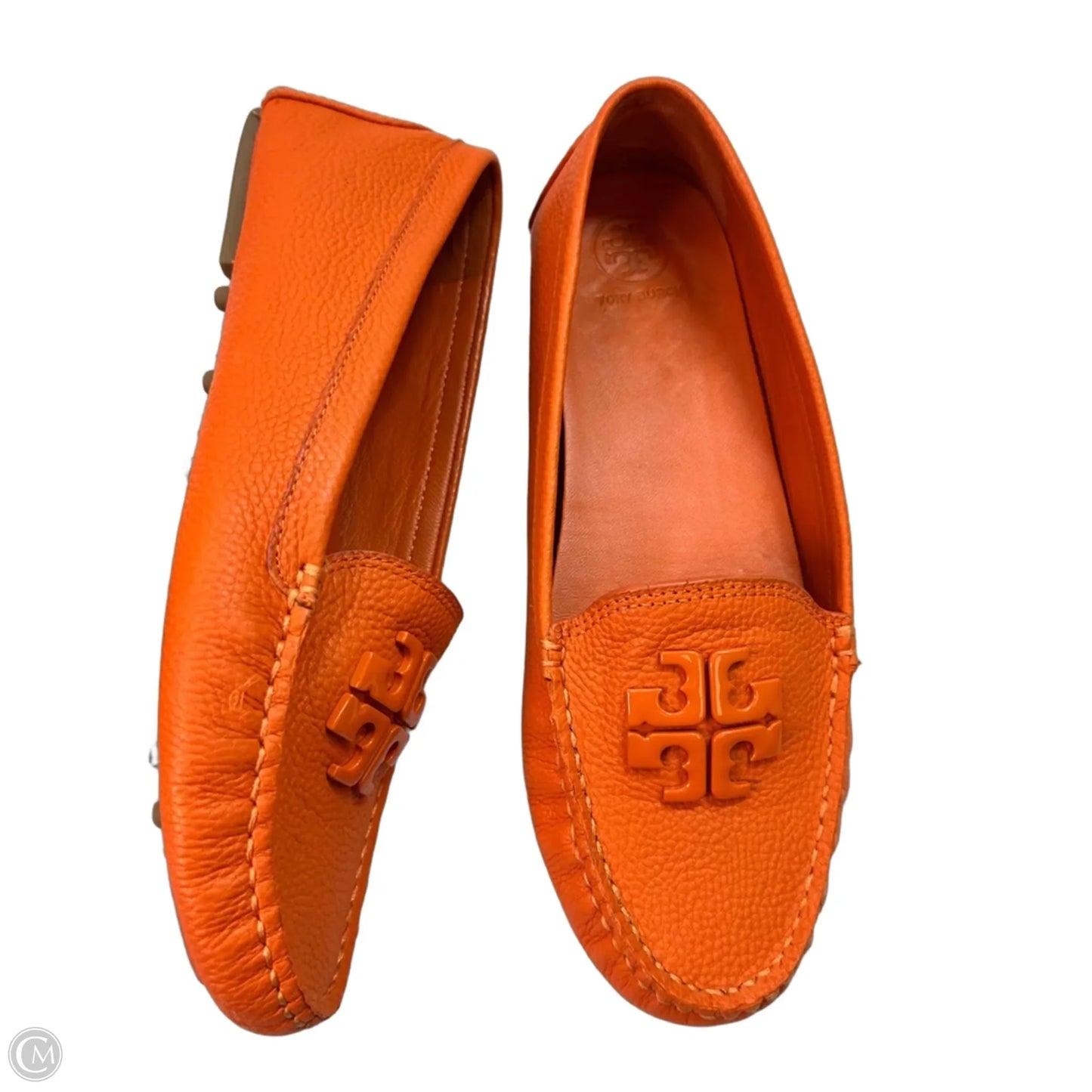 Shoes Designer By Tory Burch In Orange, Size: 8.5