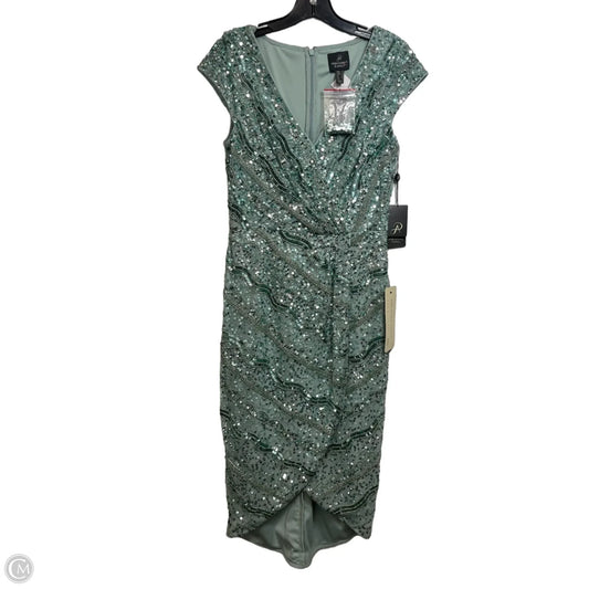 Dress Party Short By Adrianna Papell In Green, Size: 4