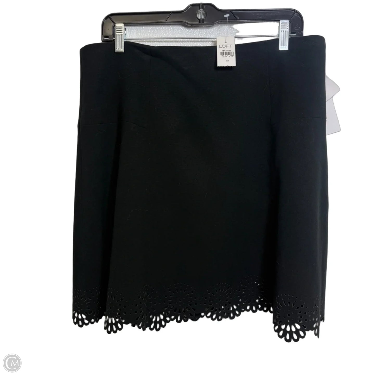 Skirt Mini & Short By Loft In Black, Size: L