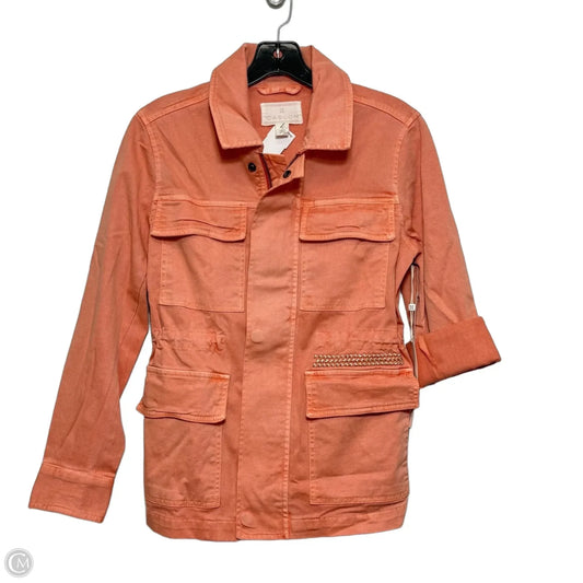 Jacket Denim By Caslon In Orange, Size: Xs P