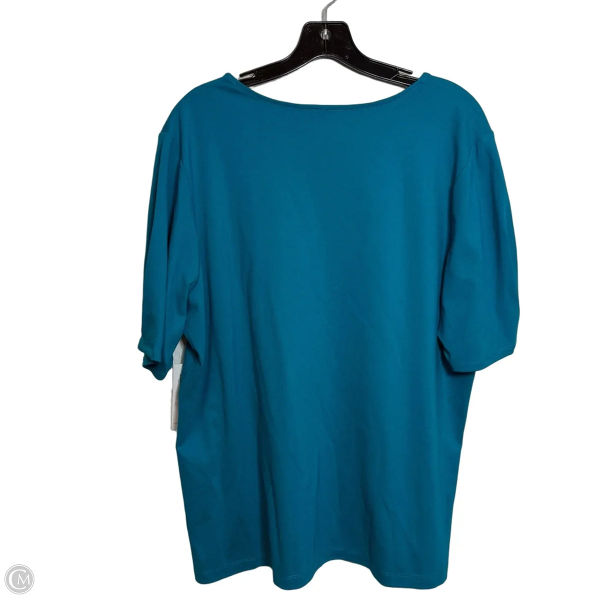Top Short Sleeve Basic By Clothes Mentor In Blue, Size: Xl