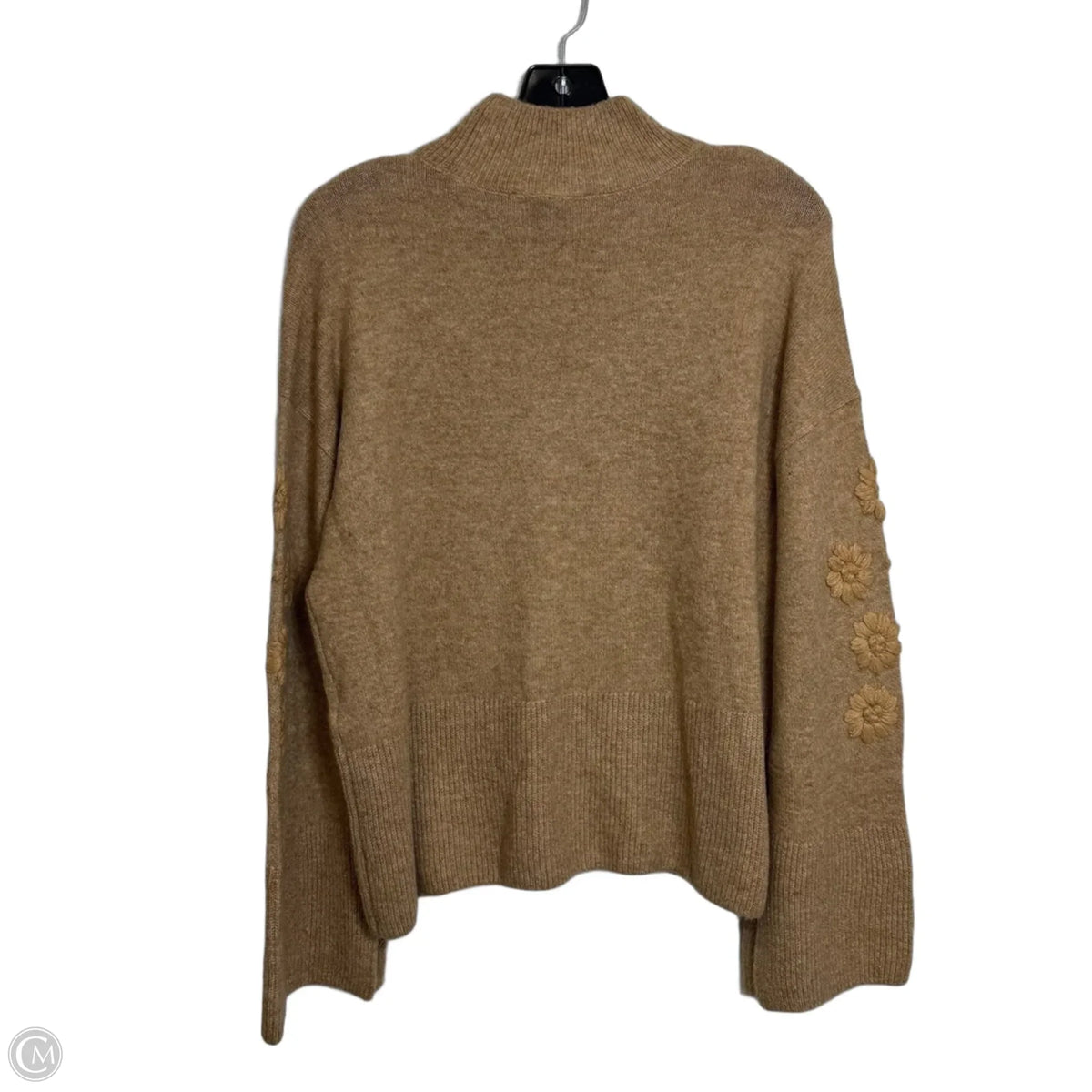 Sweater By Cece In Tan, Size: M