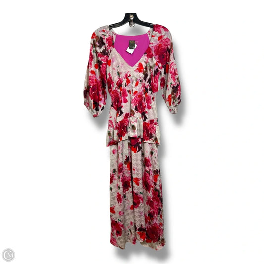 Dress Casual Maxi By Taylor In Floral Print, Size: 2