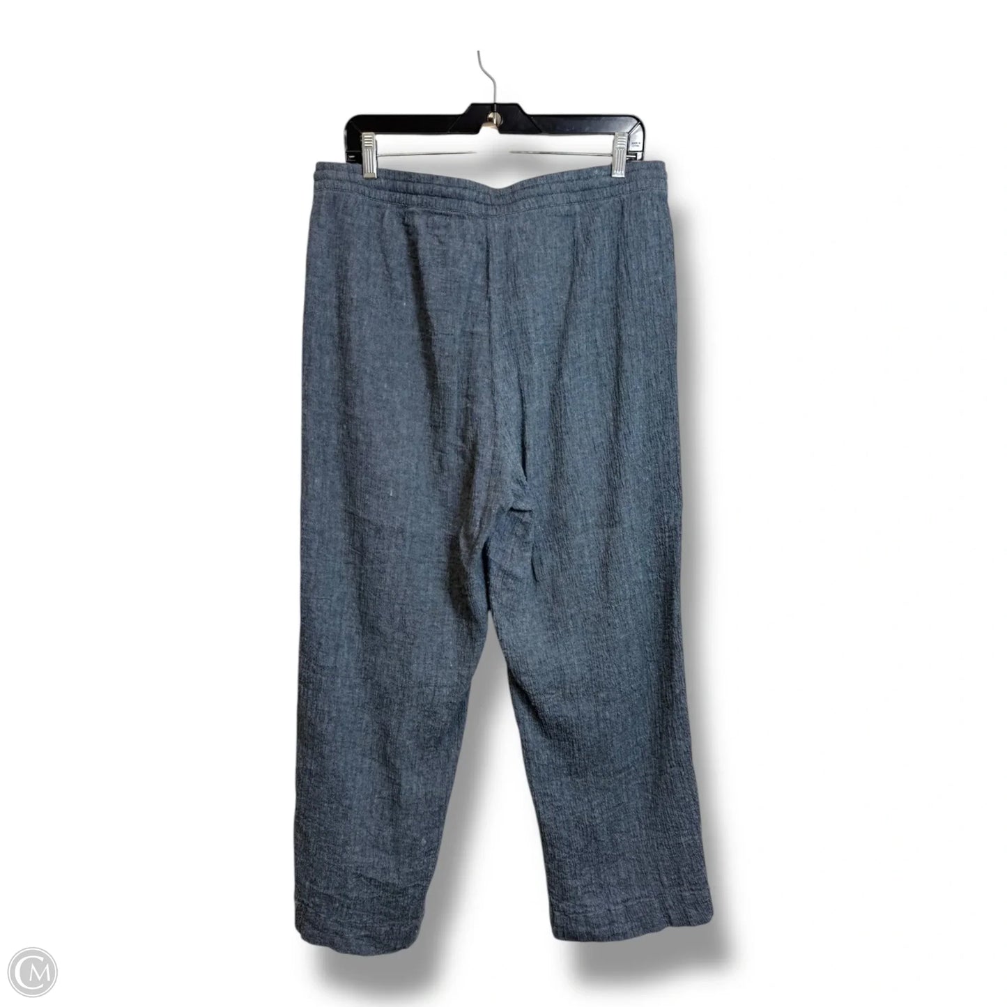 Pants Linen By Pure Jill In Blue, Size: M