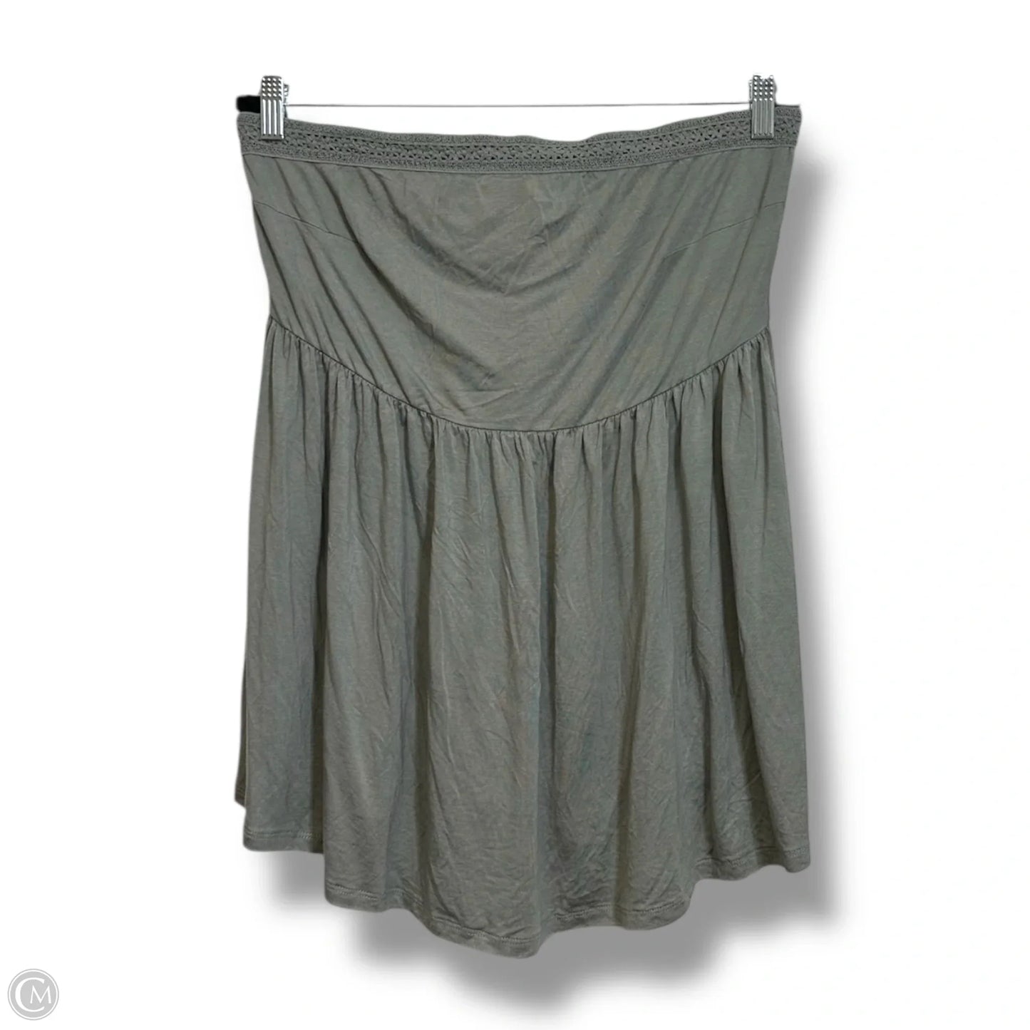 Strapless Tank Top By Torrid In Grey, Size: 1x