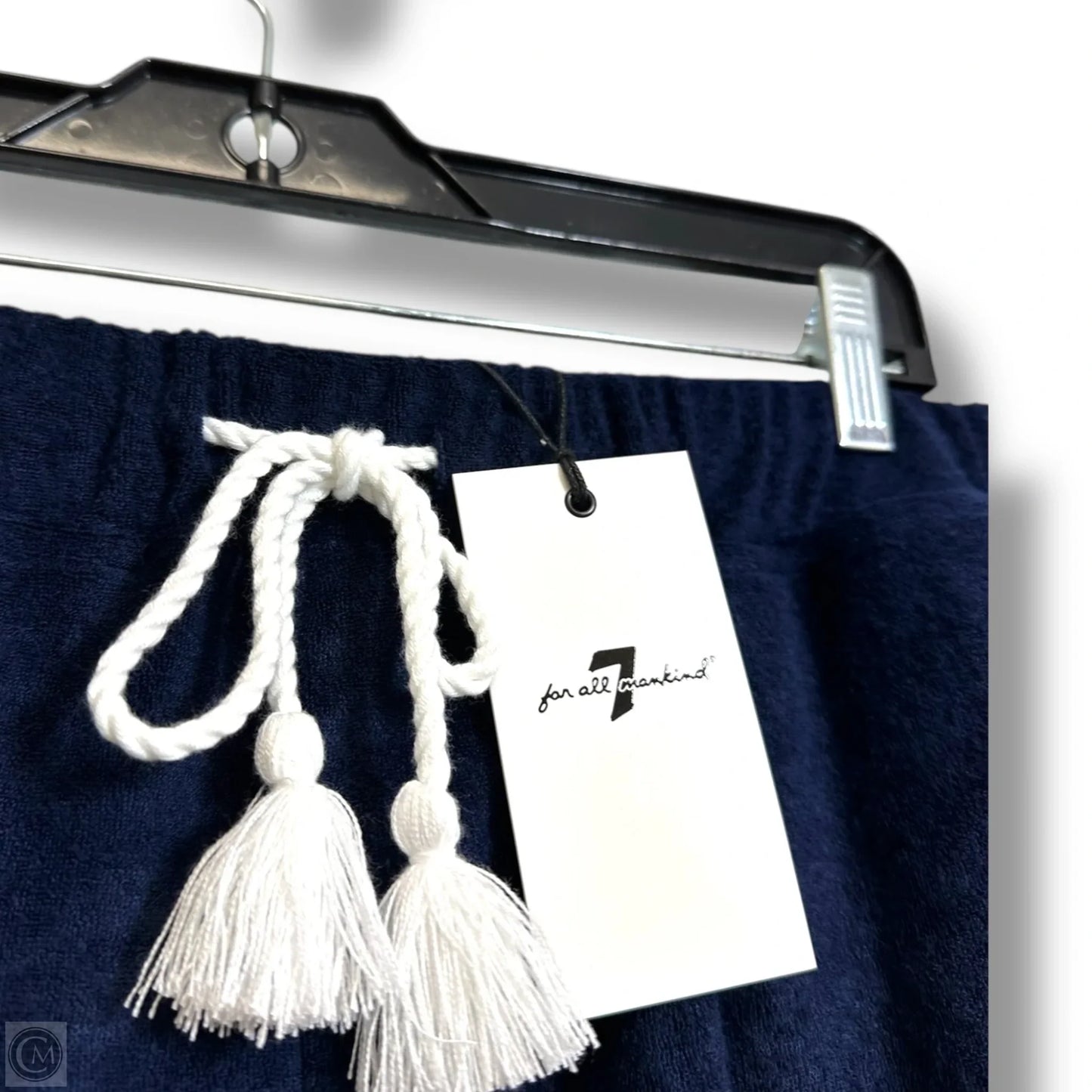 Shorts & top Set By 7 For All Mankind In Black & White, Size: Xl
