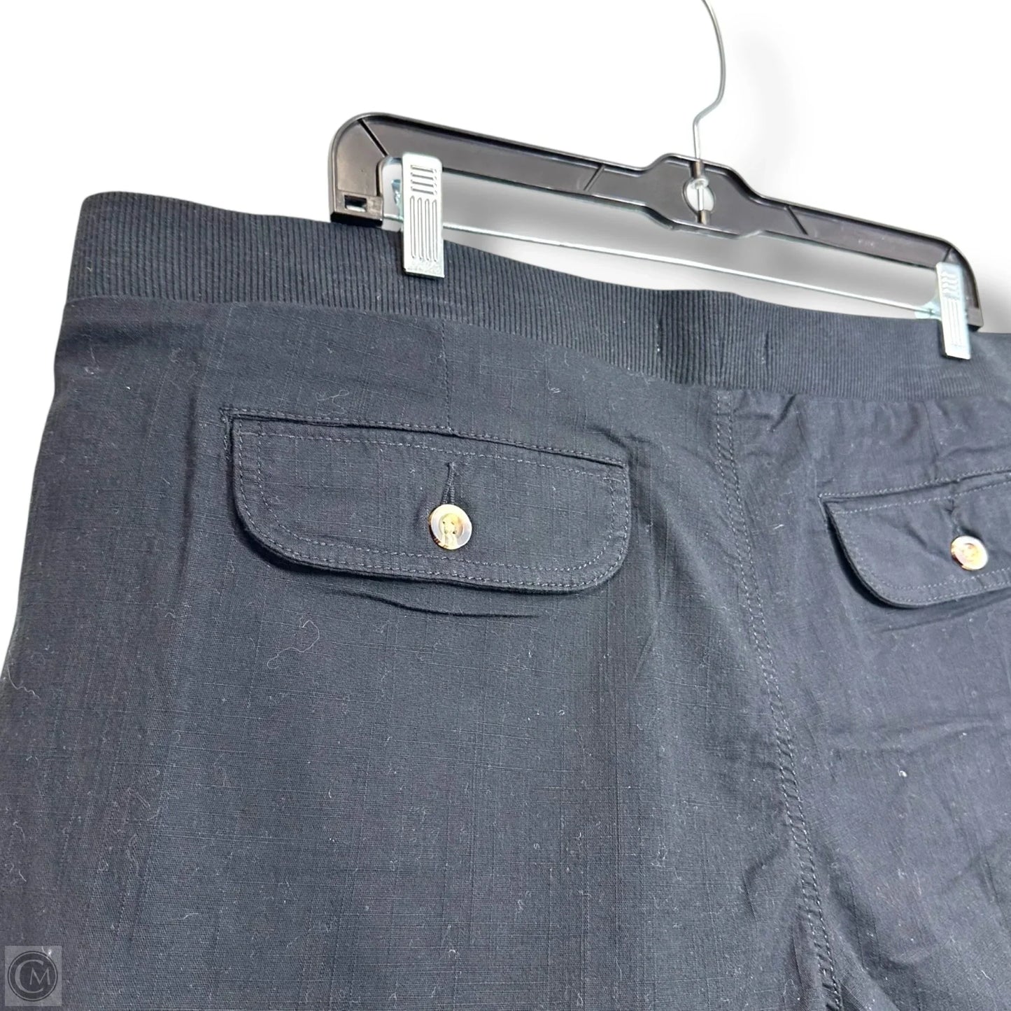 Shorts By Sonoma In Black, Size: Xxl