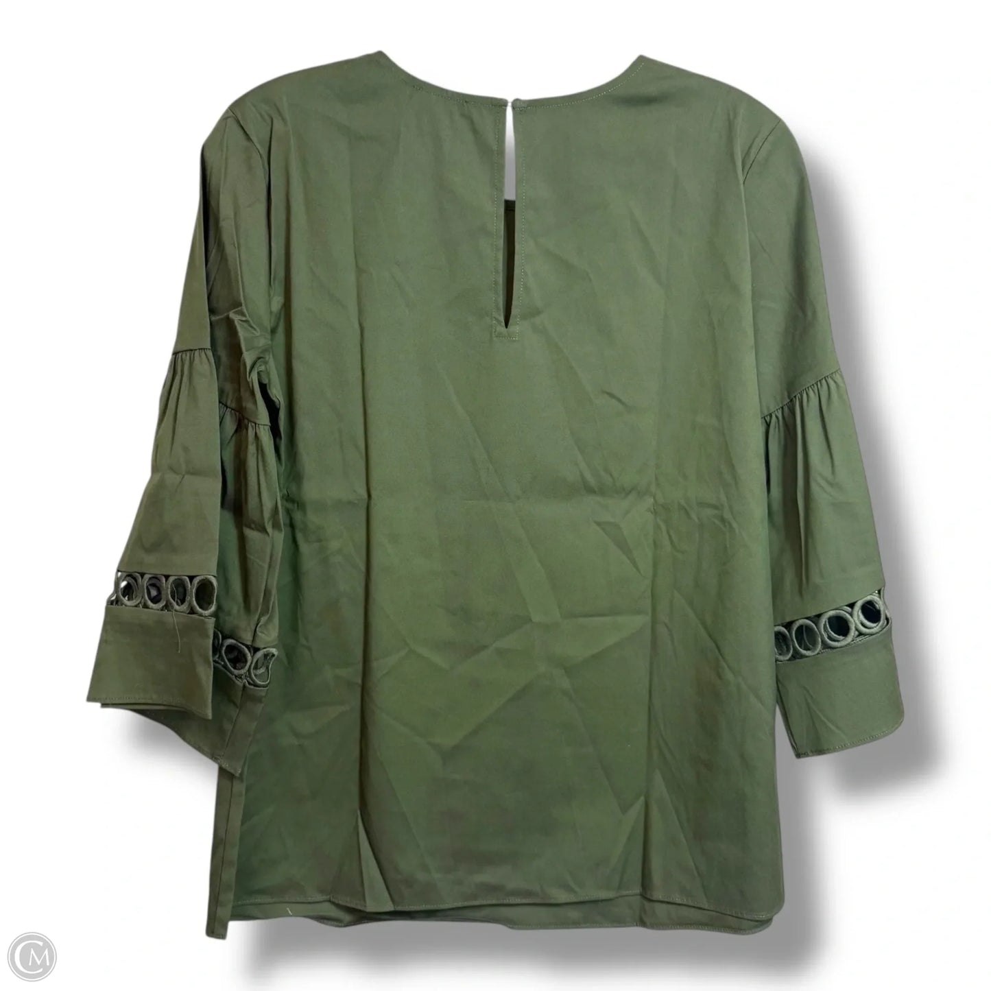 Top Short Sleeve By Ann Taylor In Green, Size: Xs