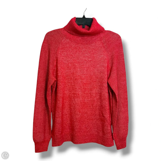 Sweater By Loft In Red, Size: L