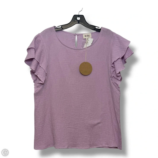 Top Sleeveless By Bibi In Pink, Size: S