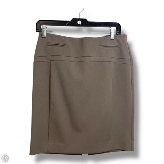 Skirt Mini & Short By Express In Taupe, Size: 4