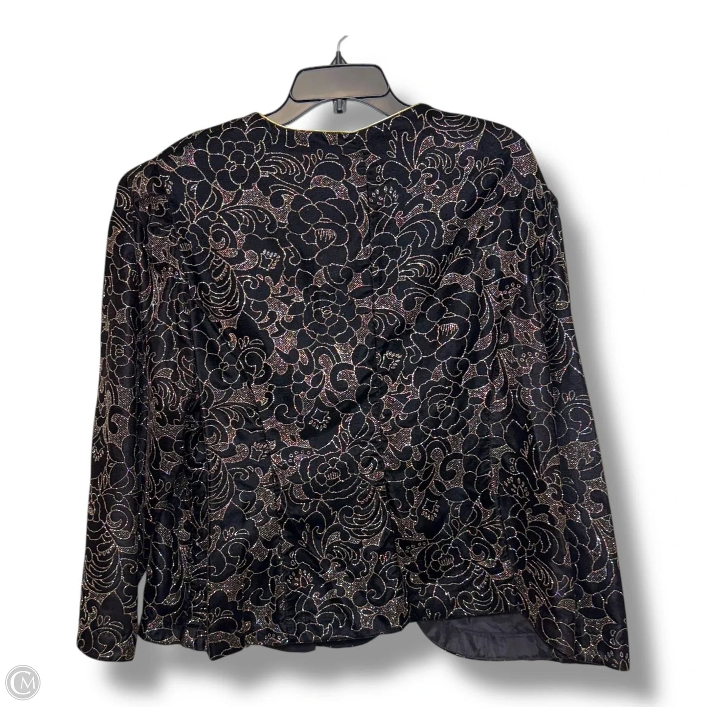 Blazer By Clothes Mentor In Black, Size: S