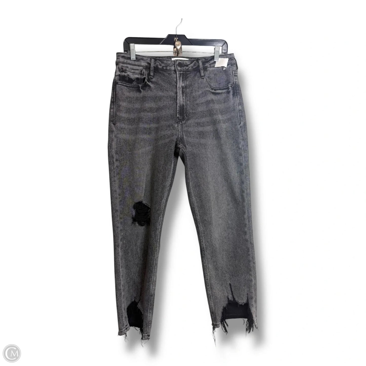 Jeans Cropped By Dear John In Black, Size: 10
