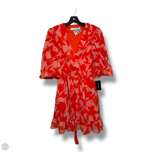 Dress Casual Short By Taylor In Coral, Size: 4