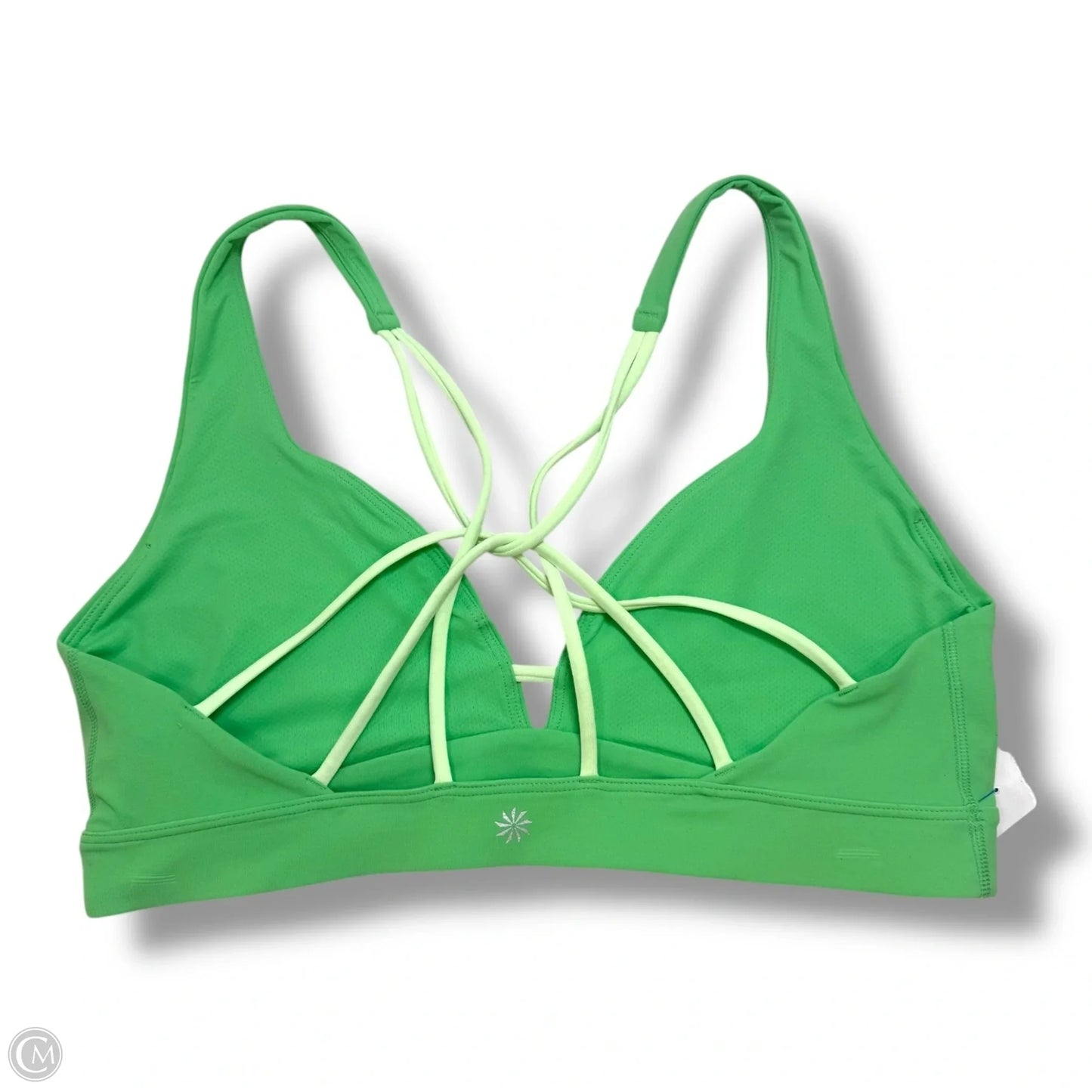Athletic Bra By Athleta In Green, Size: L