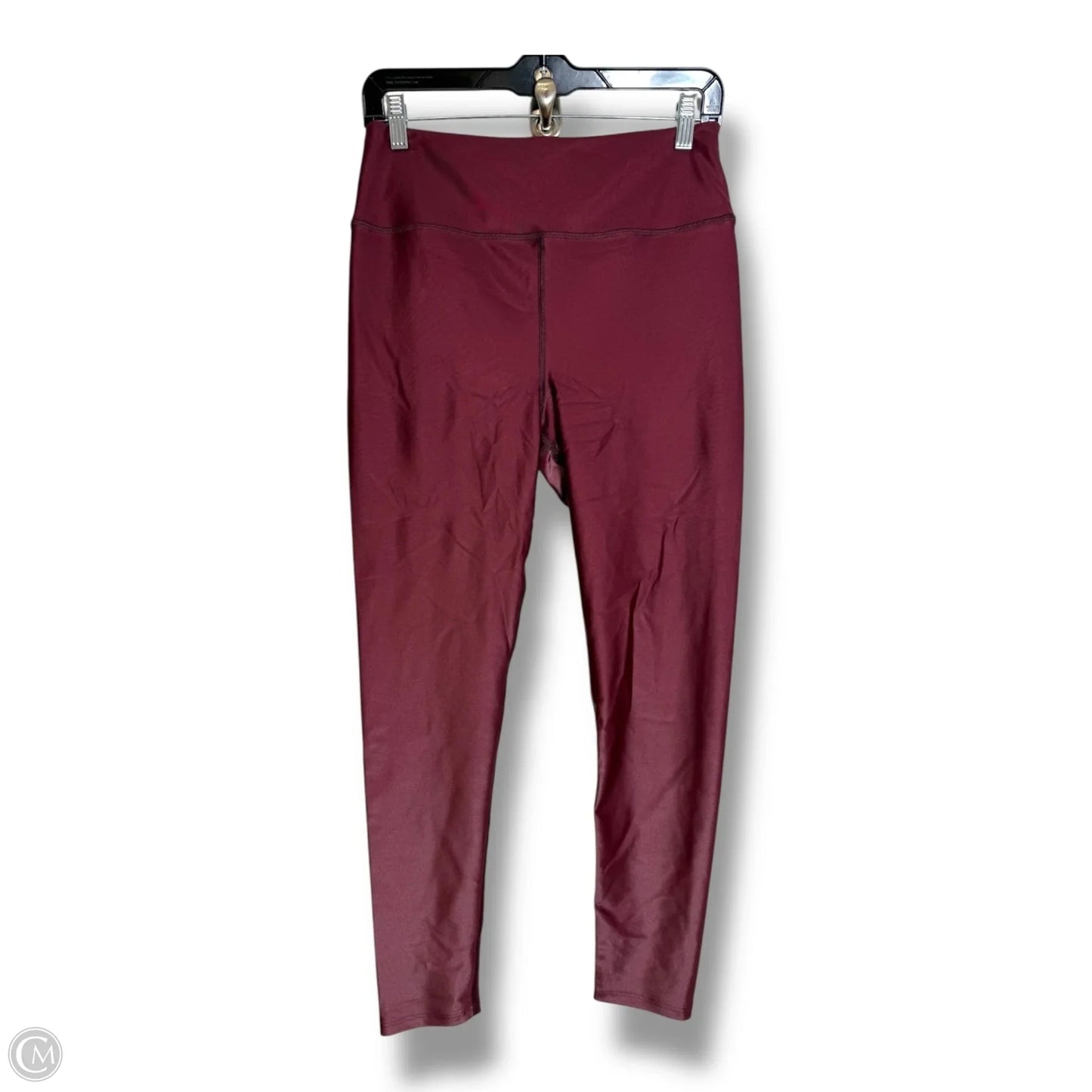 Athletic Leggings By NOLI In Maroon, Size: L