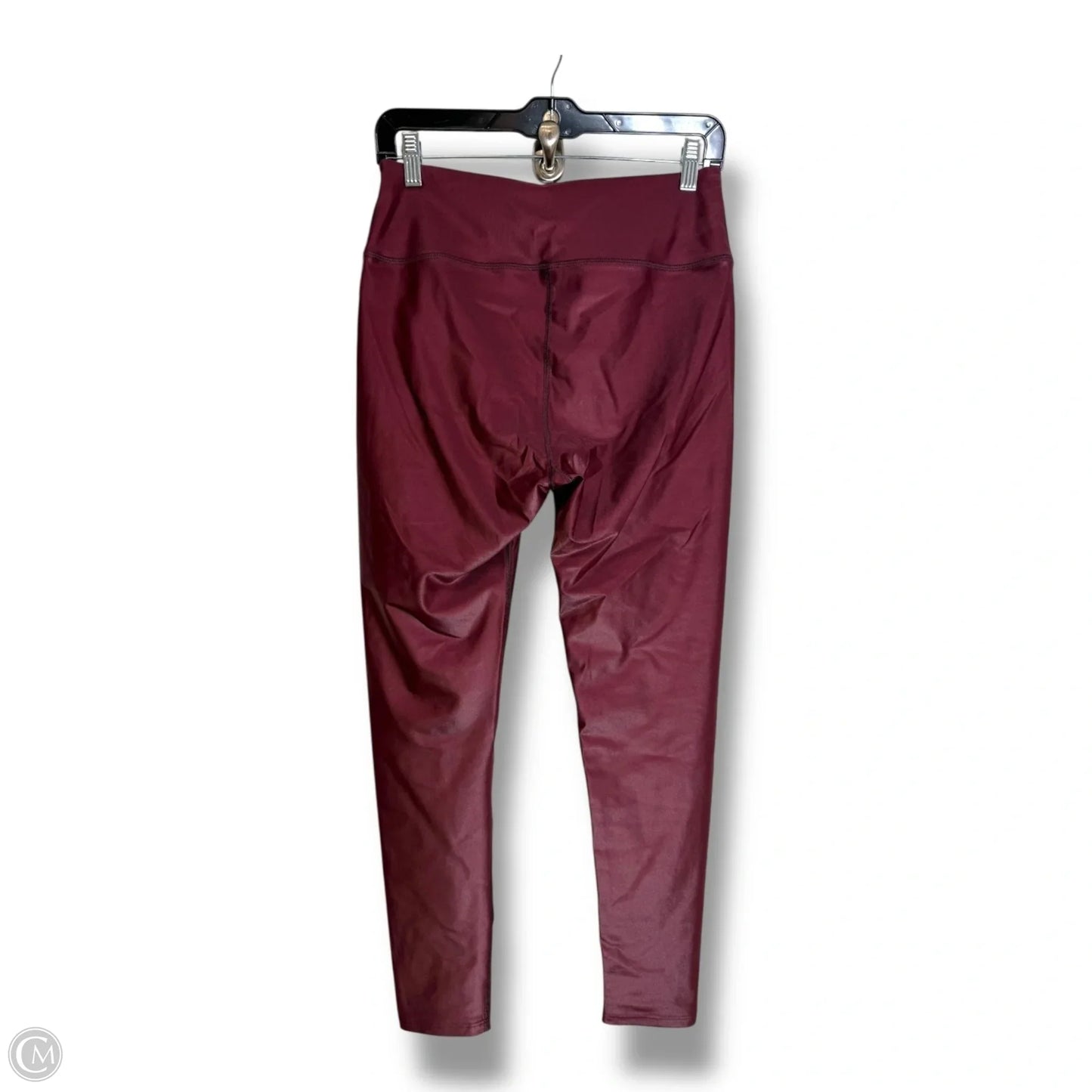 Athletic Leggings By NOLI In Maroon, Size: L