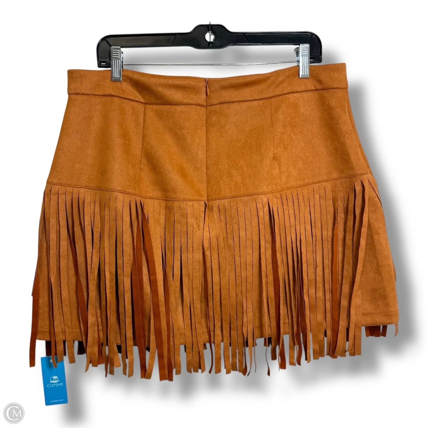 Skirt Mini & Short By Cupshe In Brown, Size: Xl