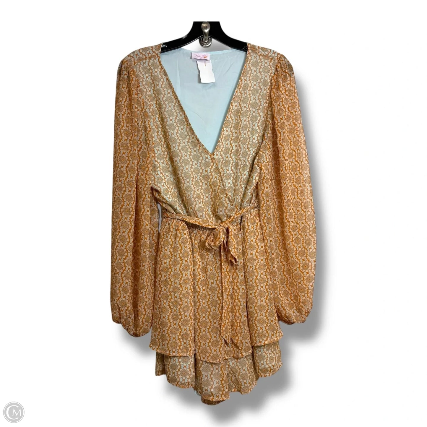 Romper By Pink Lily In Multi-colored, Size: Xl