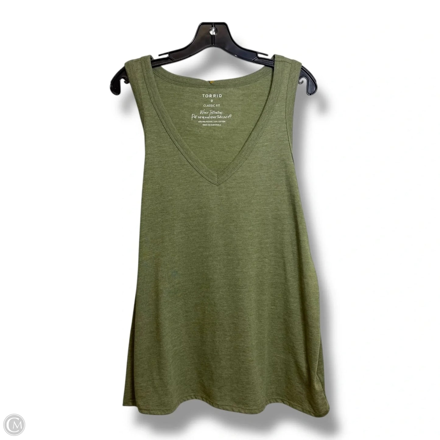 Tank Top By Torrid In Green, Size: L