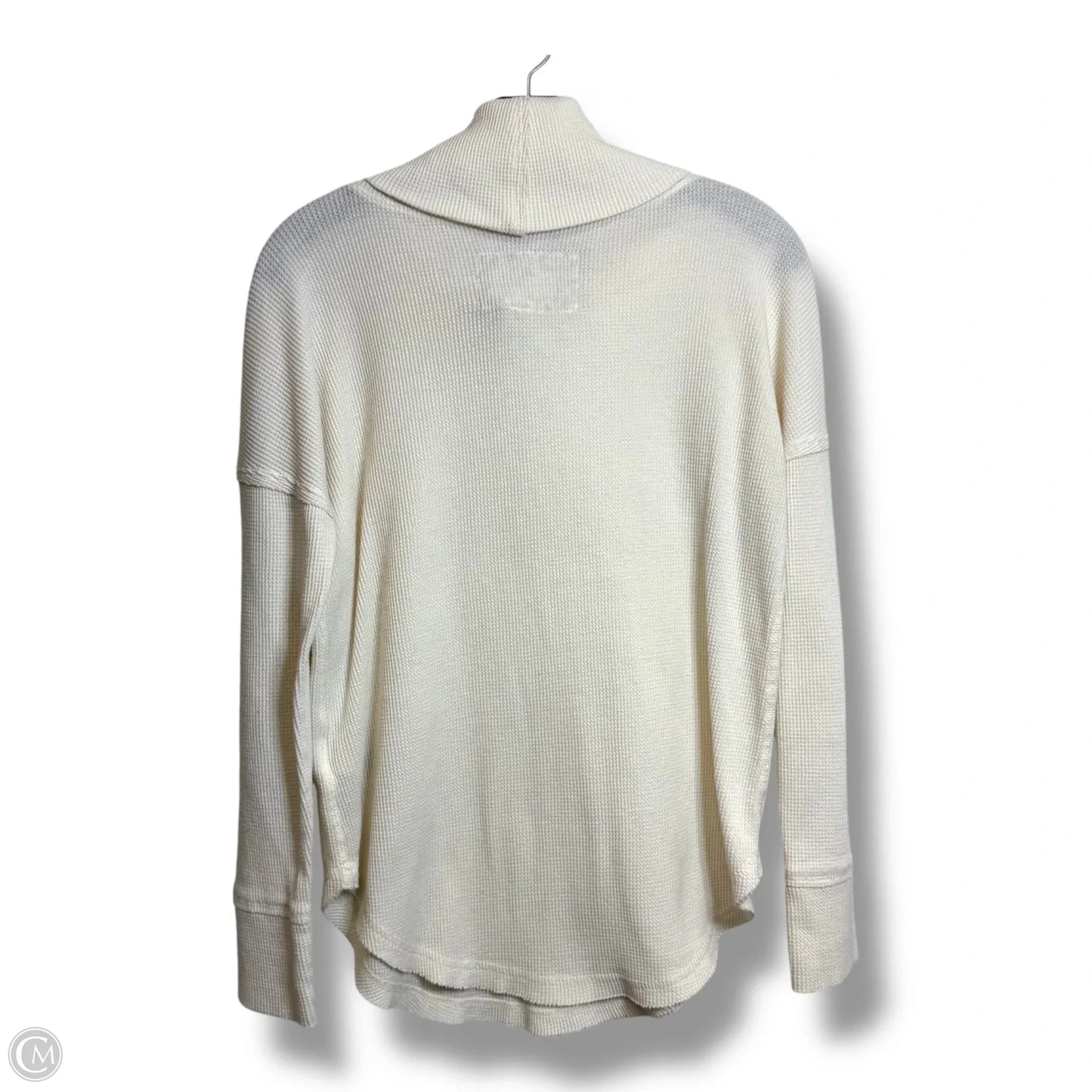 Top Long Sleeve By Maeve In Cream, Size: S