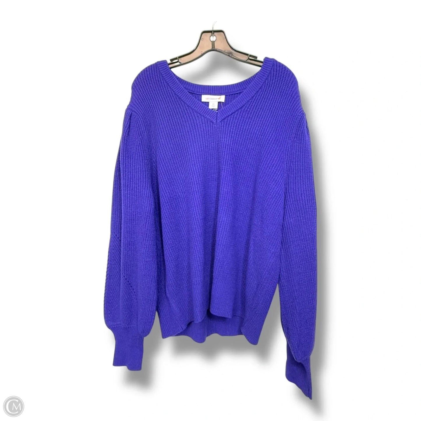 Sweater By Liz Claiborne In Multi-colored, Size: Xl