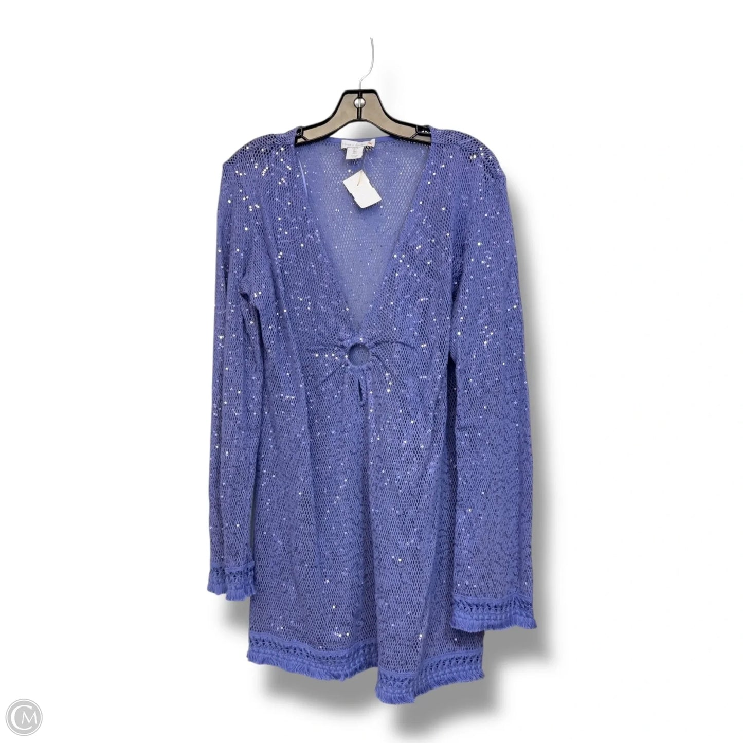 Top Long Sleeve By House Of Harlow In Purple, Size: L