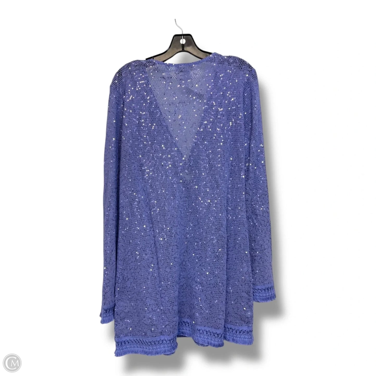 Top Long Sleeve By House Of Harlow In Purple, Size: L
