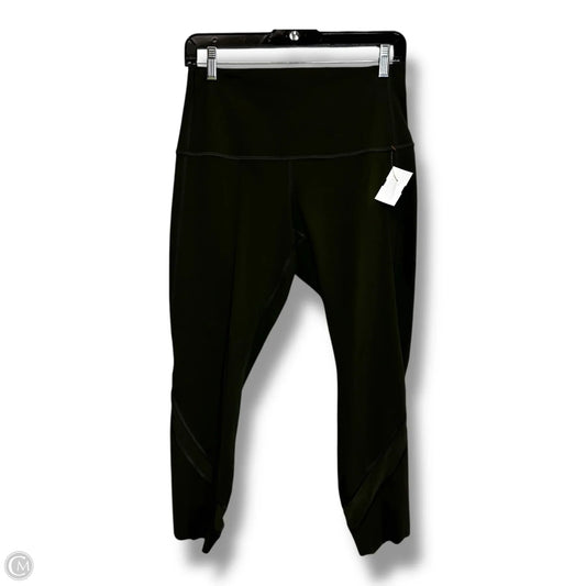 Cropped Athletic Pants By Lululemon In Multi-colored, Size: 10