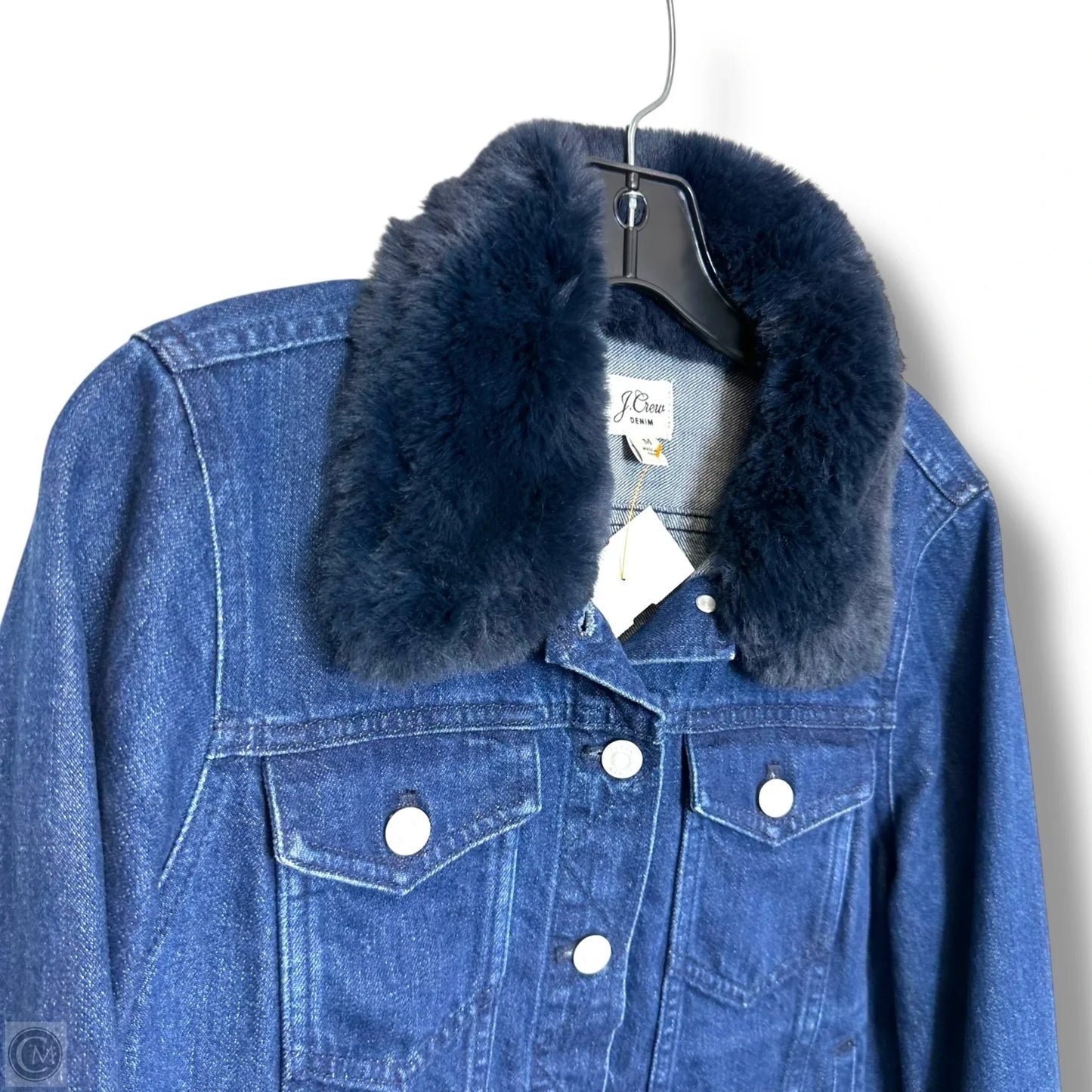 Jacket Denim By J. Crew In Blue Denim, Size: M