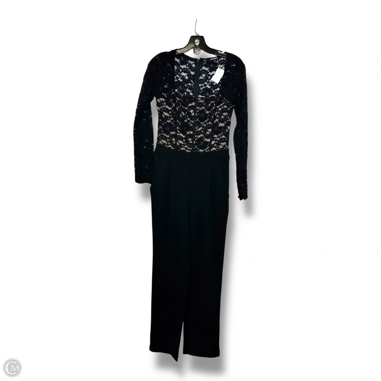 Jumpsuit By Express In Black, Size: 6