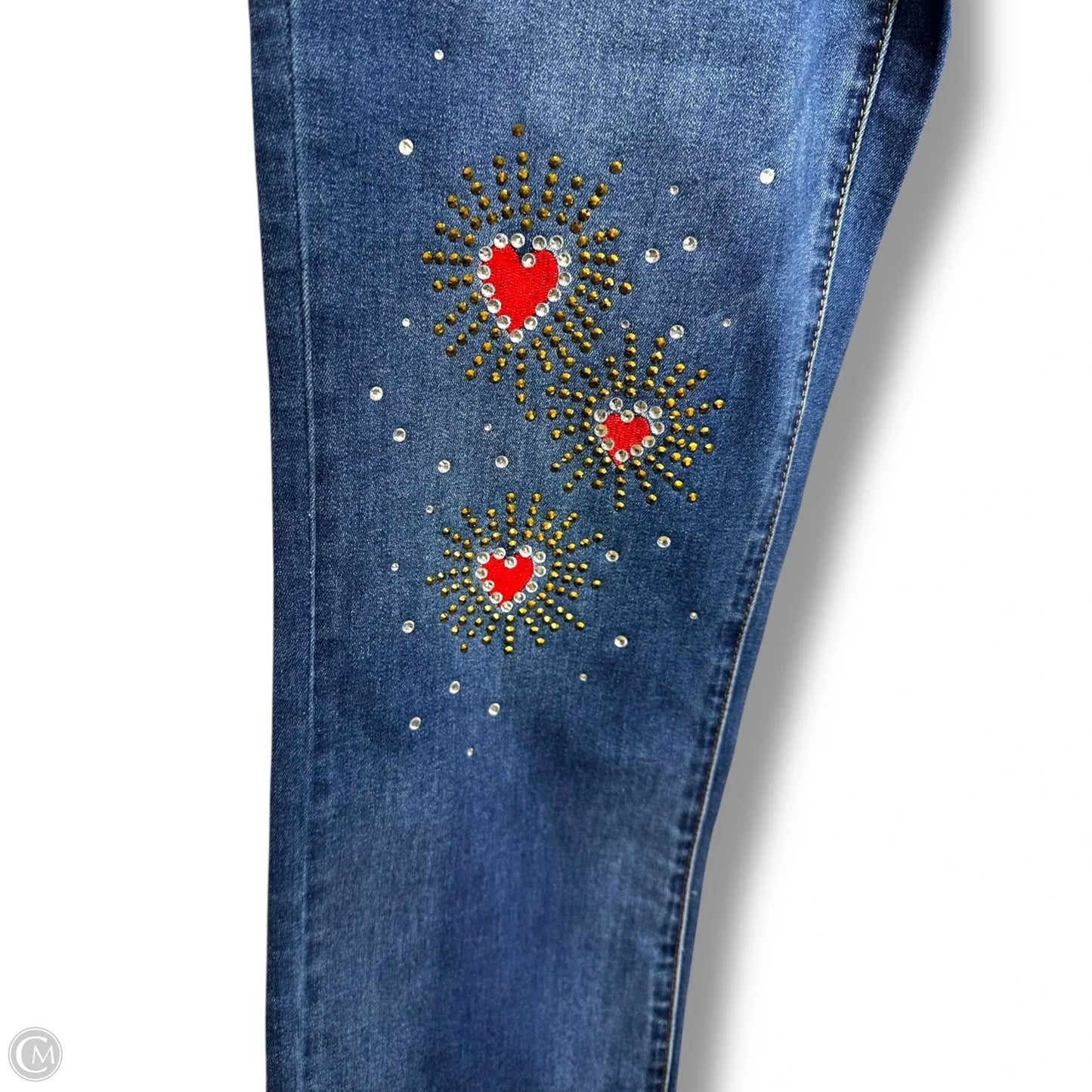 Jeans Boot Cut By Dg2 In Blue Denim, Size: 8