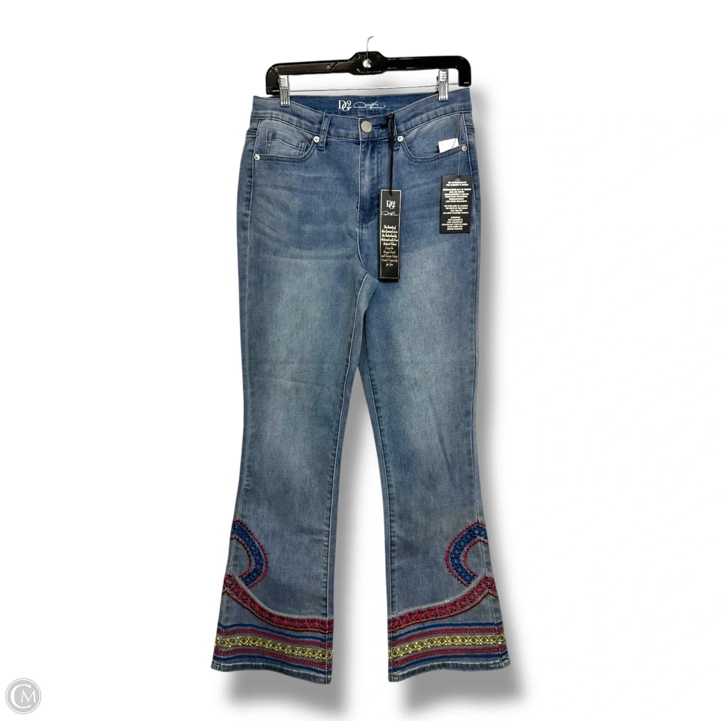 Jeans Flared By Dg2 In Blue Denim, Size: 8