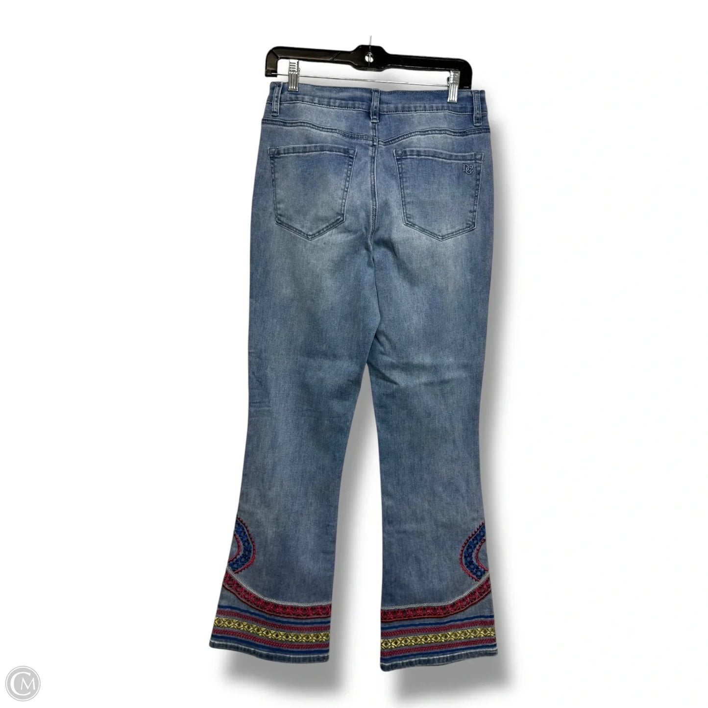 Jeans Flared By Dg2 In Blue Denim, Size: 8