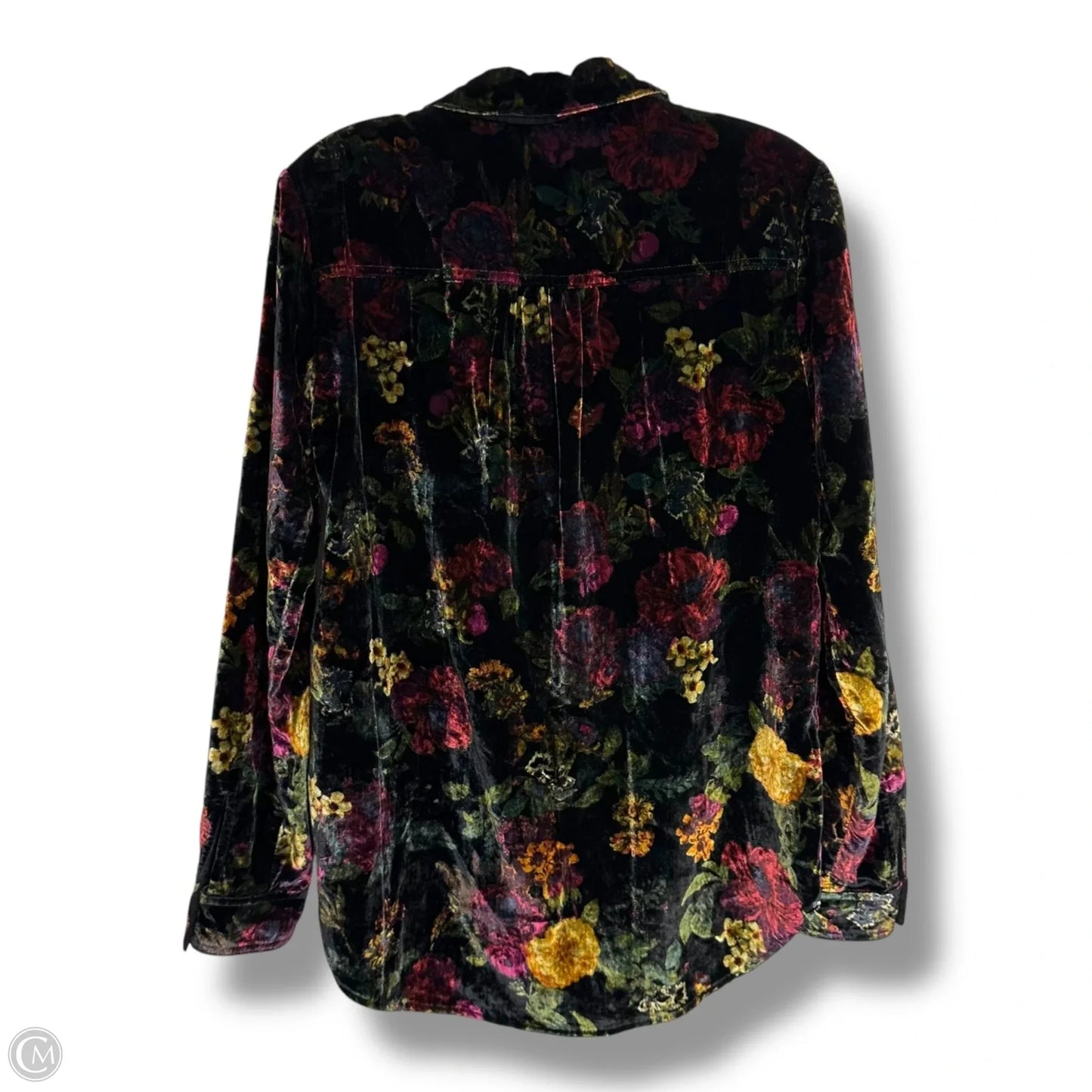 Top Long Sleeve By Pilcro In Multi-colored, Size: Xs