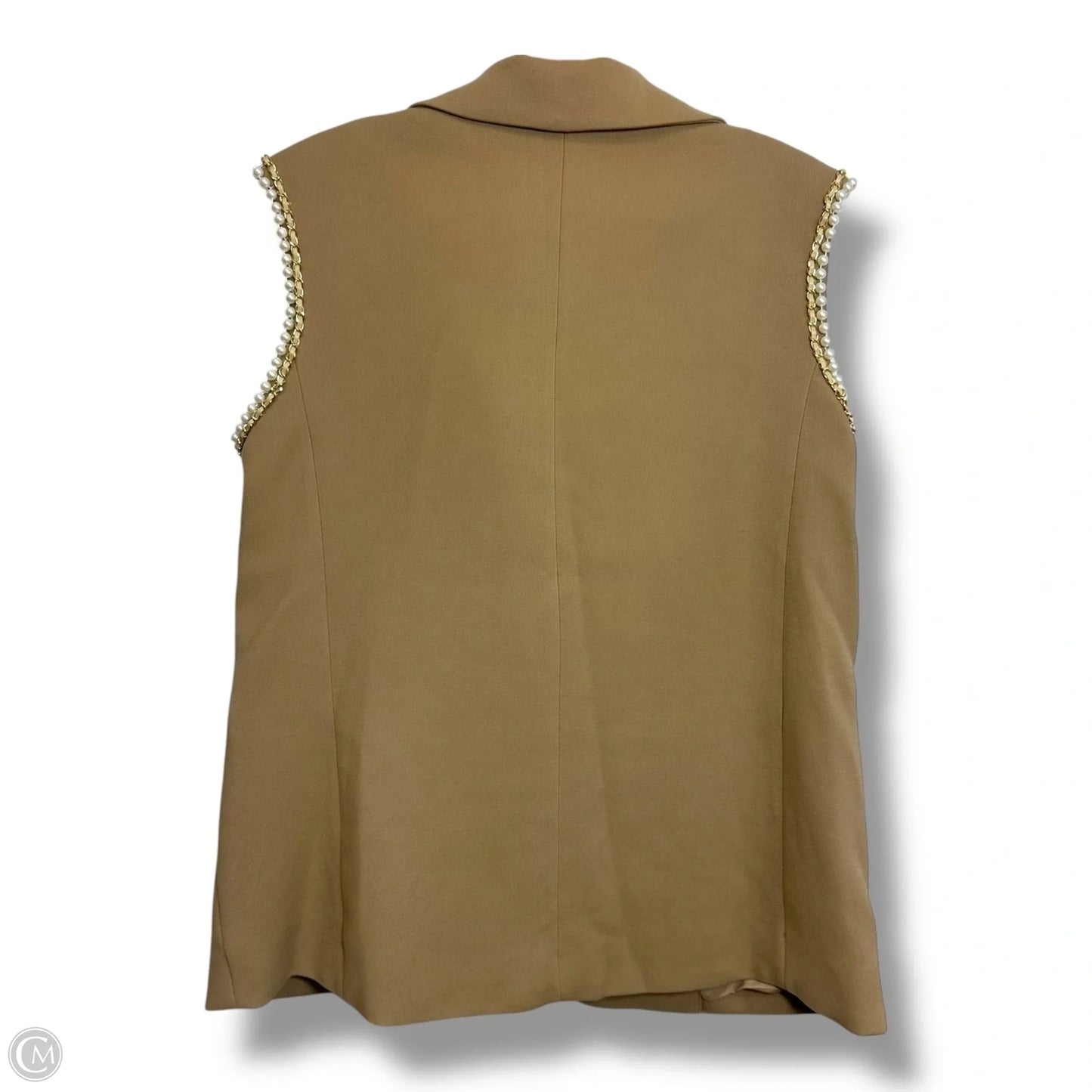 Blazer and Short Set By Anthropologie X Jovonna London In Tan, Size: Xs