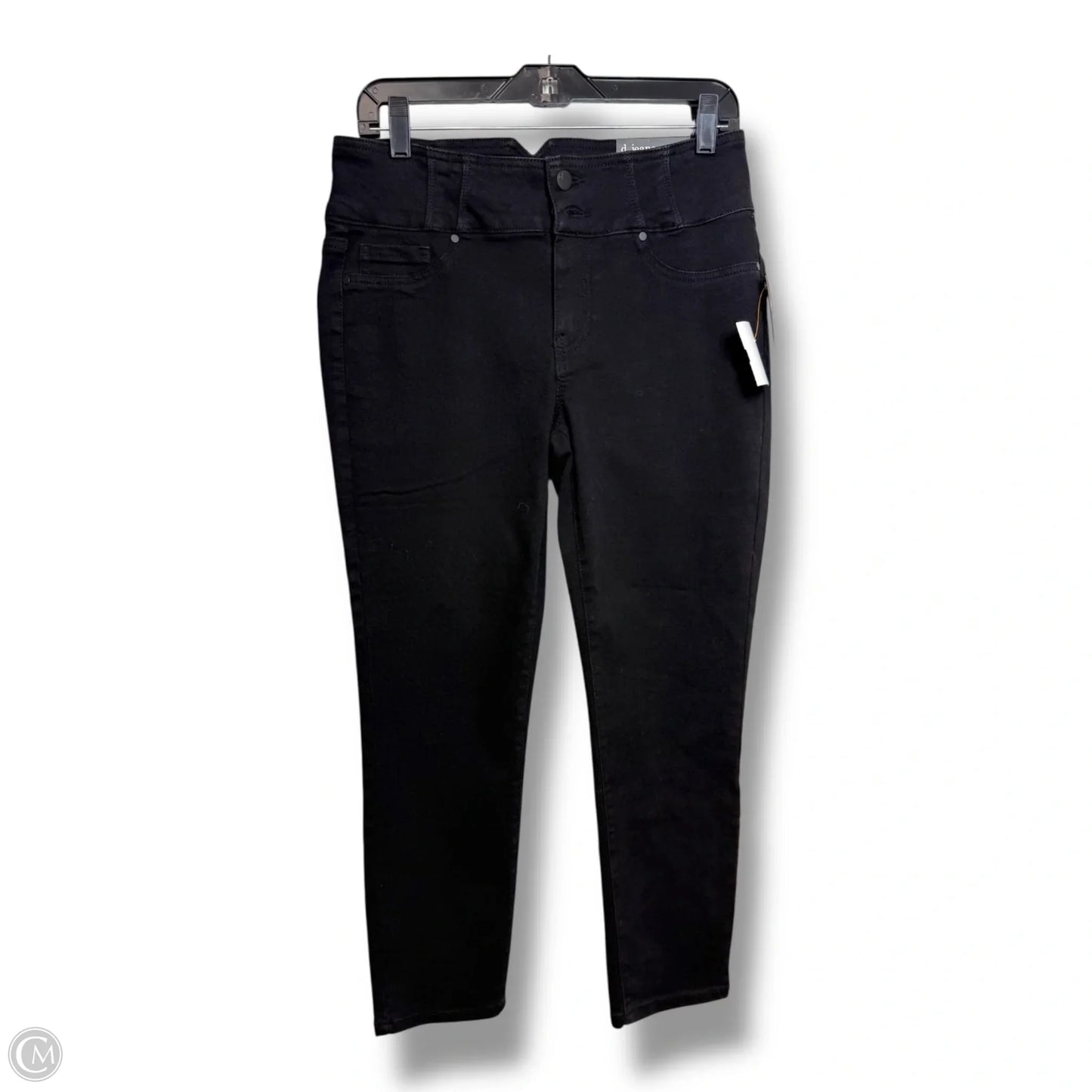 High waist ankle jeans Pants By D Jeans In Black, Size: 8