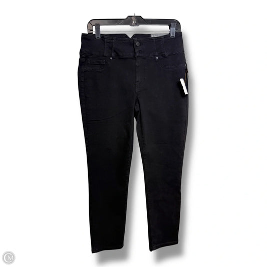 High waist ankle jeans Pants By D Jeans In Black, Size: 8