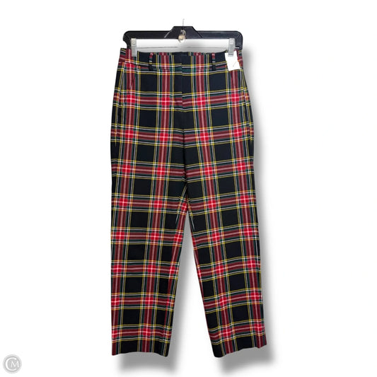 Pants Cropped By J. Crew In Plaid Pattern, Size: 2