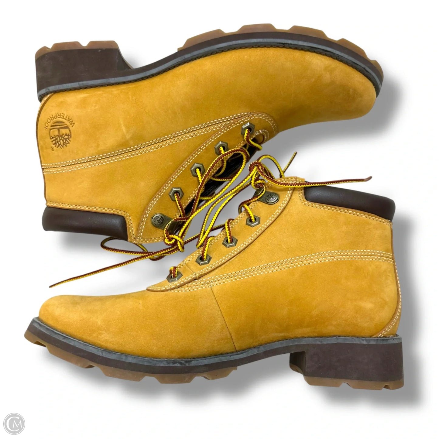 Boots Ankle Flats By Timberland In Tan, Size: 8