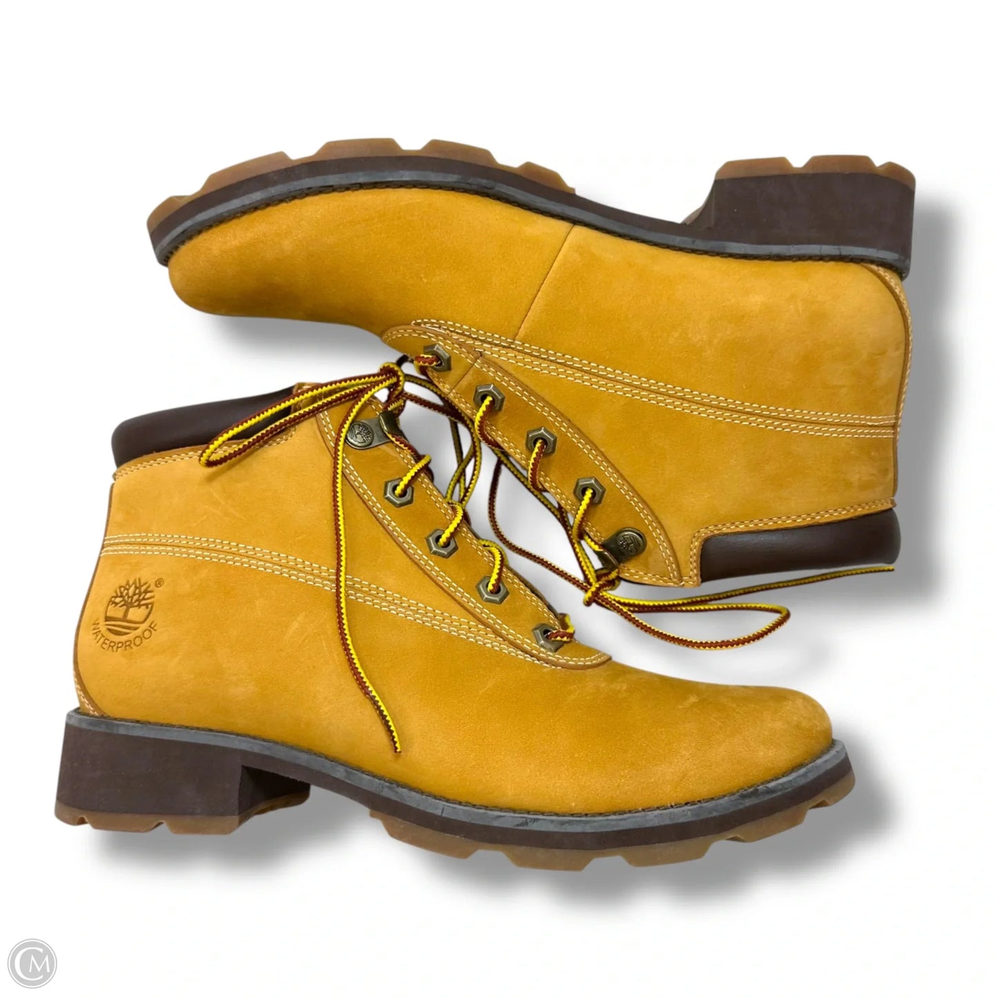Boots Ankle Flats By Timberland In Tan, Size: 8