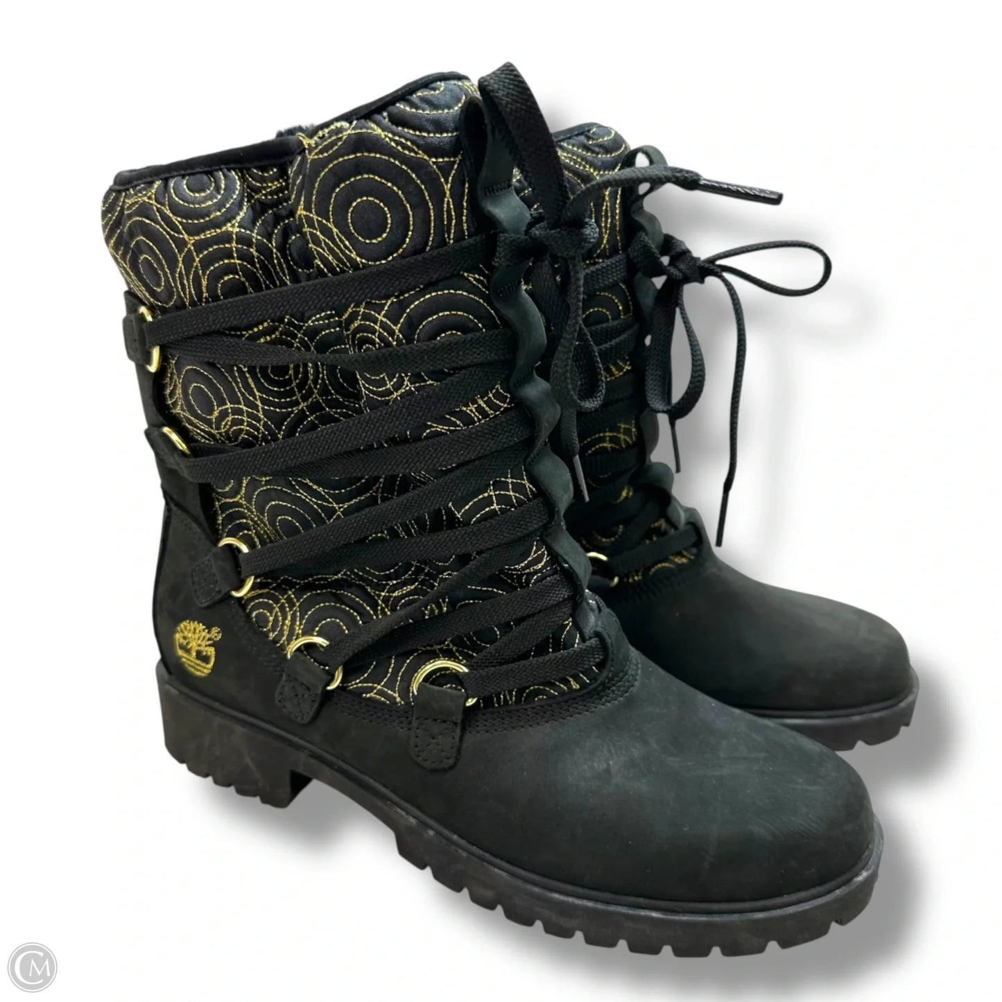 Boots Ankle Flats By Timberland In Black, Size: 8