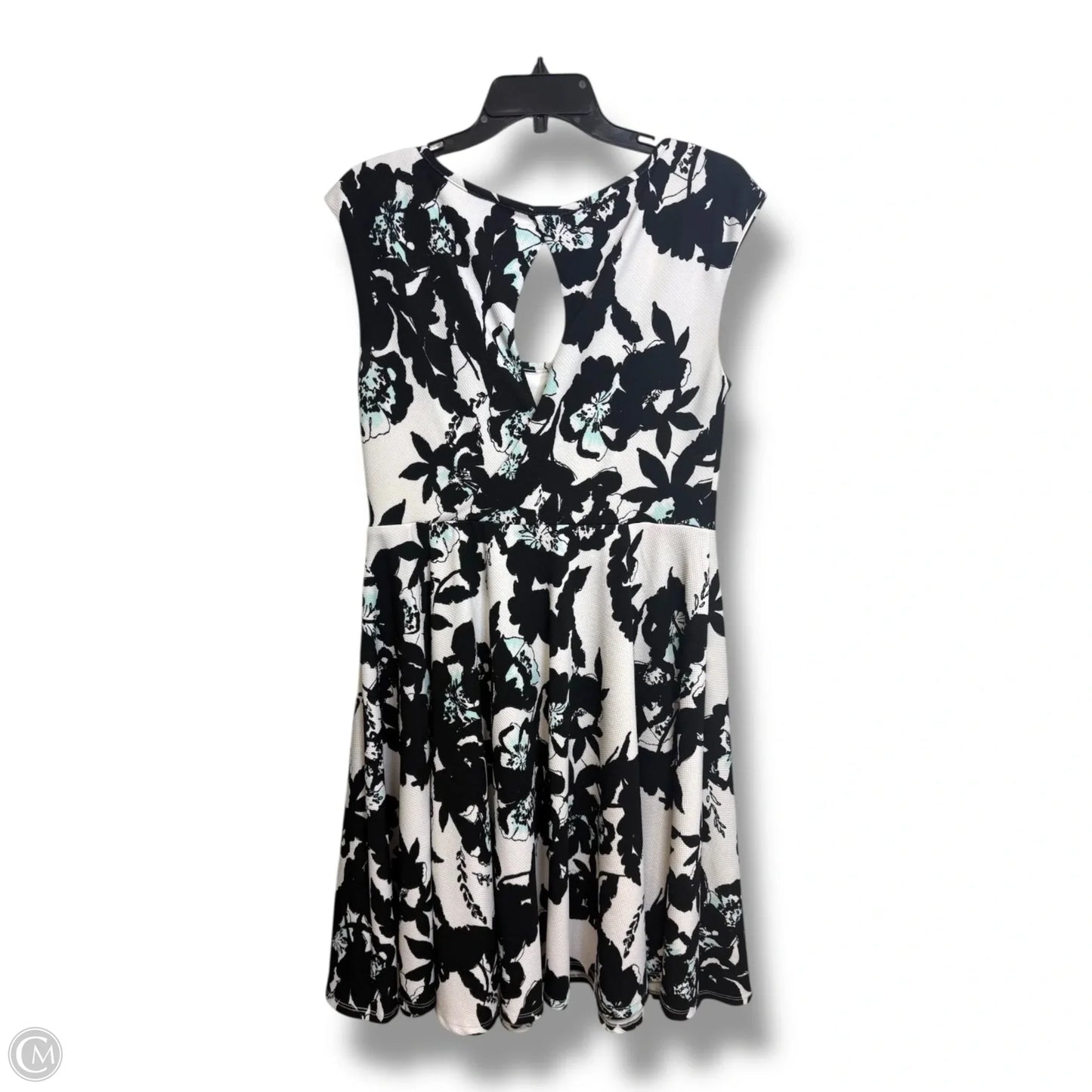 Dress Party Midi By Torrid In Black & White, Size: M