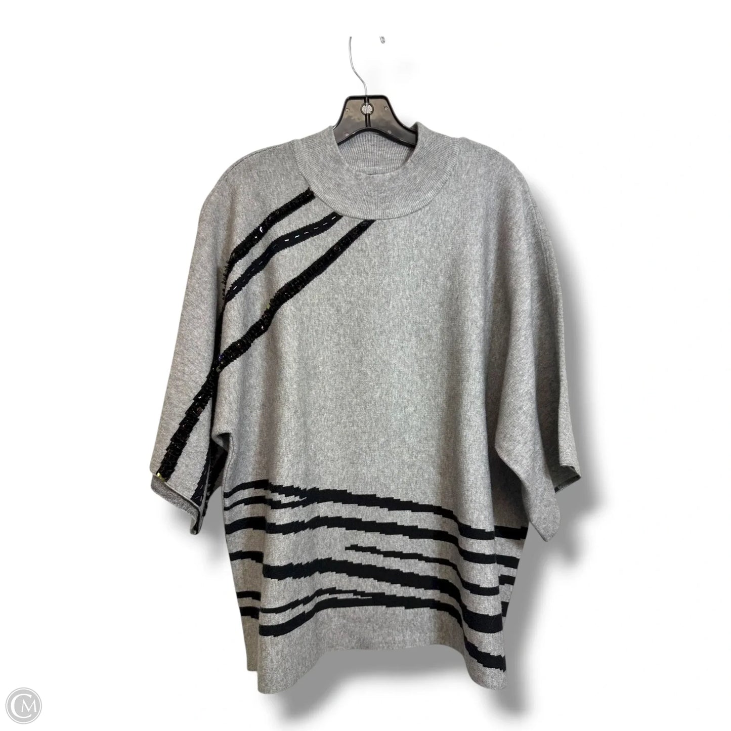 Sweater By Alfani In Grey, Size: 2x