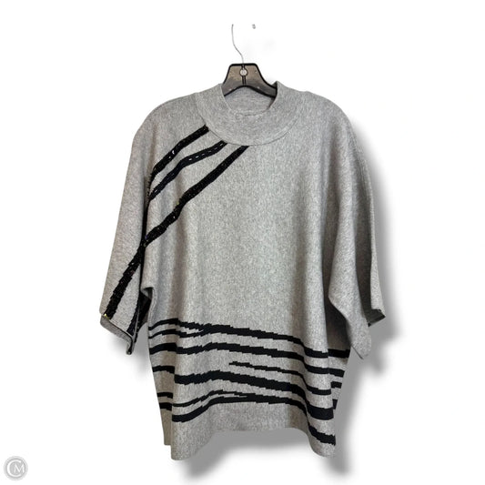 Sweater By Alfani In Grey, Size: 2x