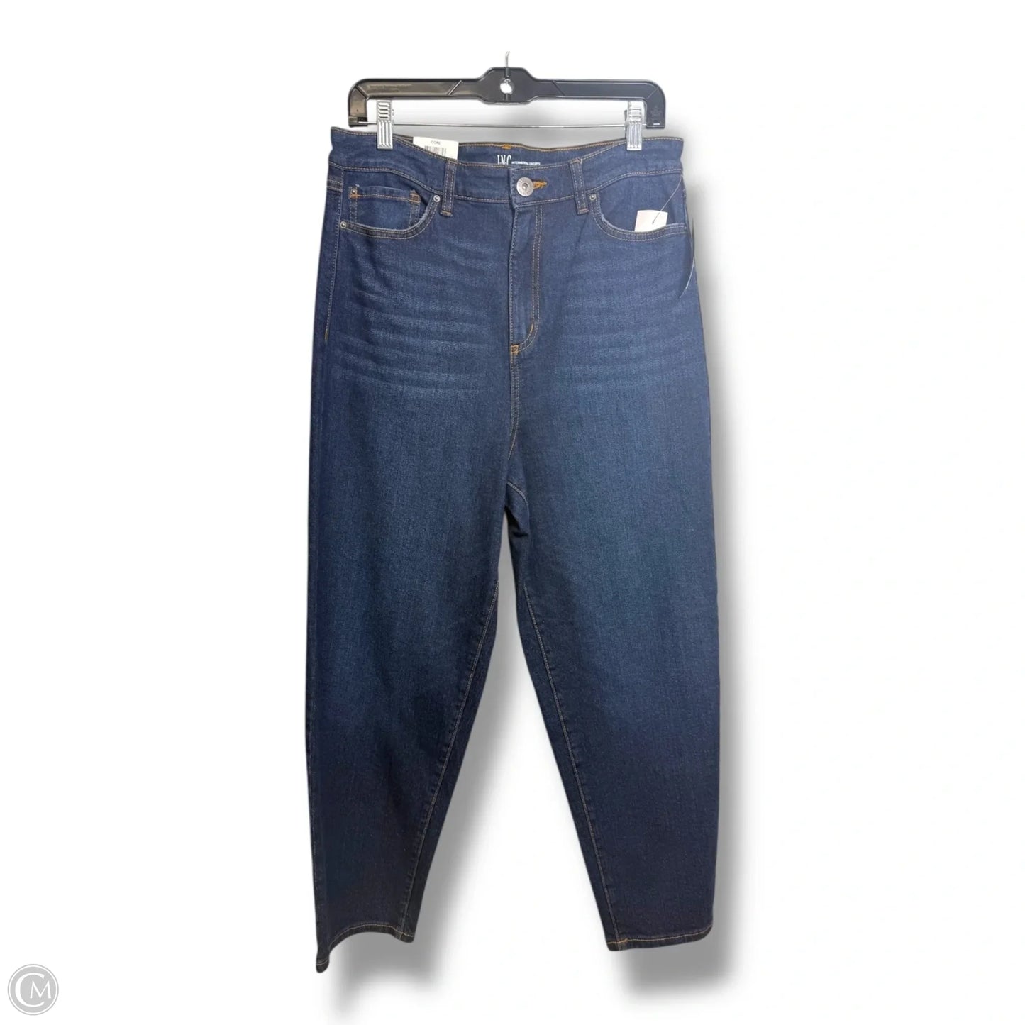 Jeans Straight By Inc In Blue Denim, Size: 10